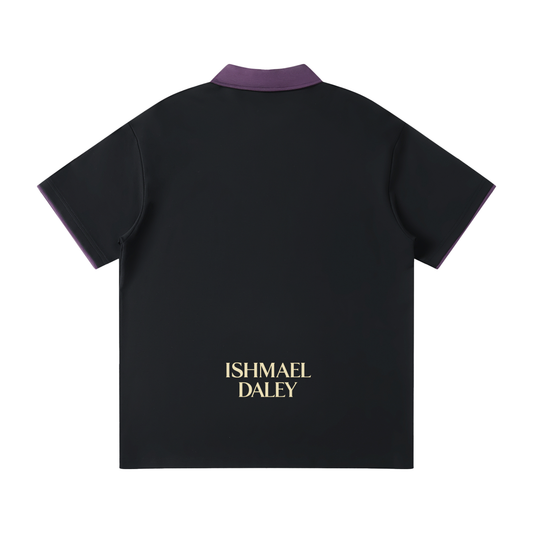 ID. Contrast Collar Raglan Polo Shirt