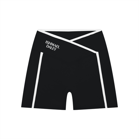 ID. High Rise Color Block Yoga Shorts