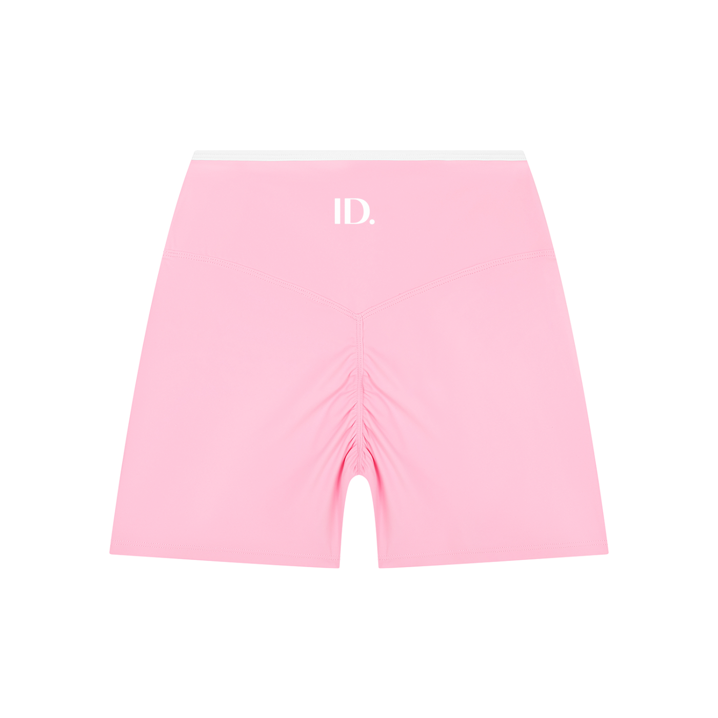 ID. High Rise Color Block Yoga Shorts